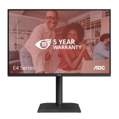 AOC X24E4U 24" IPS WUXGA Monitor - Stunning 1920x1200 Resolution, 100Hz Refresh Rate, Versatile HDMI & DisplayPort Connectivity